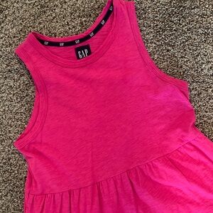 GAP Vibrant Pink Tank Dress Size S